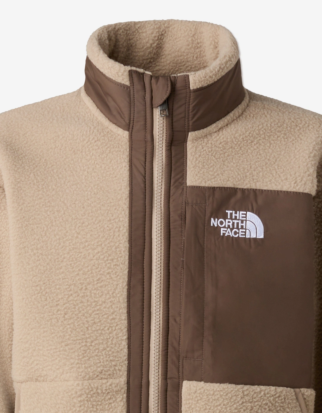 Boys Yumiori Full Zip Jacket in Beige