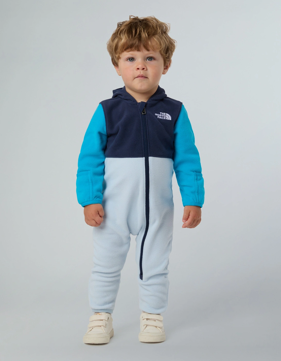 Baby Glacier Romper in Blue