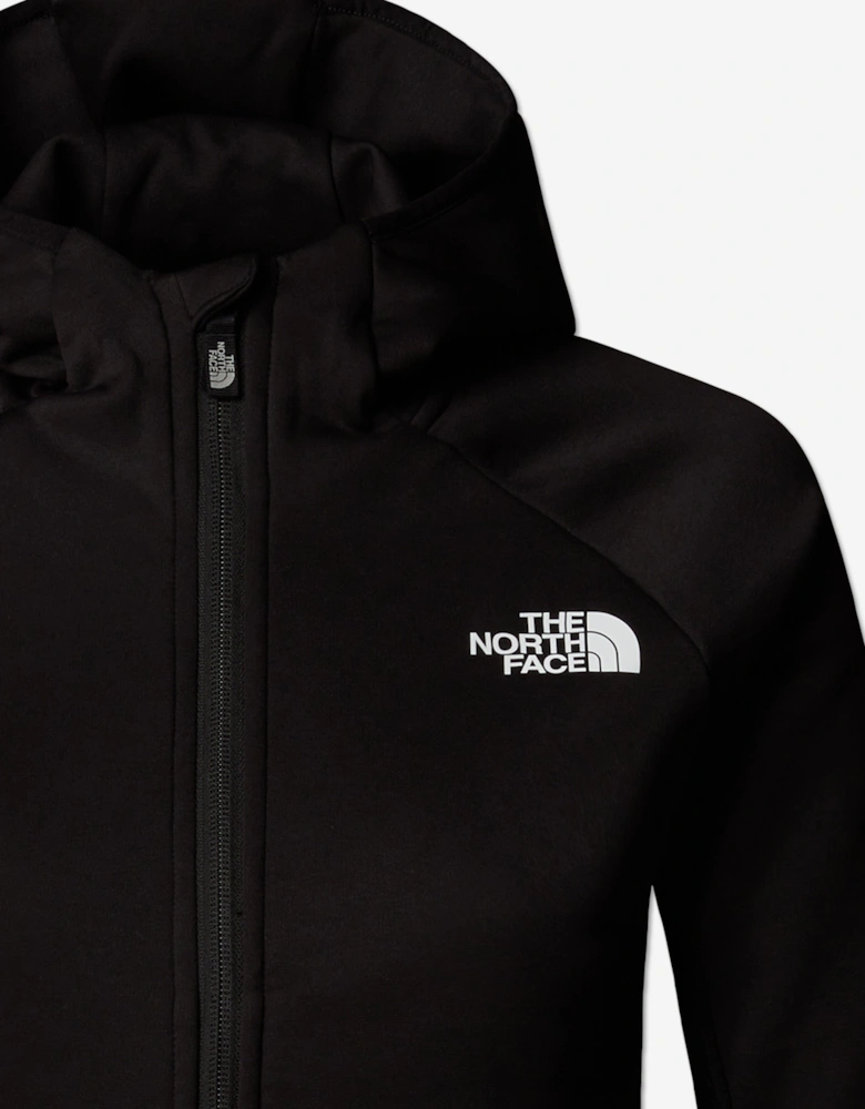 Kids Mountain Athletics Zip Up Top in Black