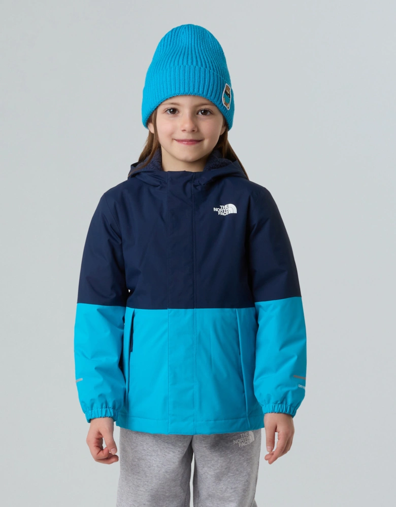 Kids Warm Antora Rain Jacket in Navy