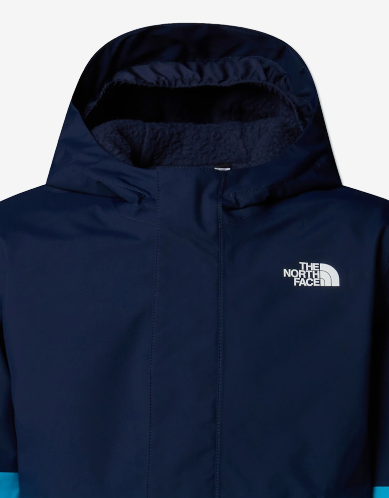 Kids Warm Antora Rain Jacket in Navy