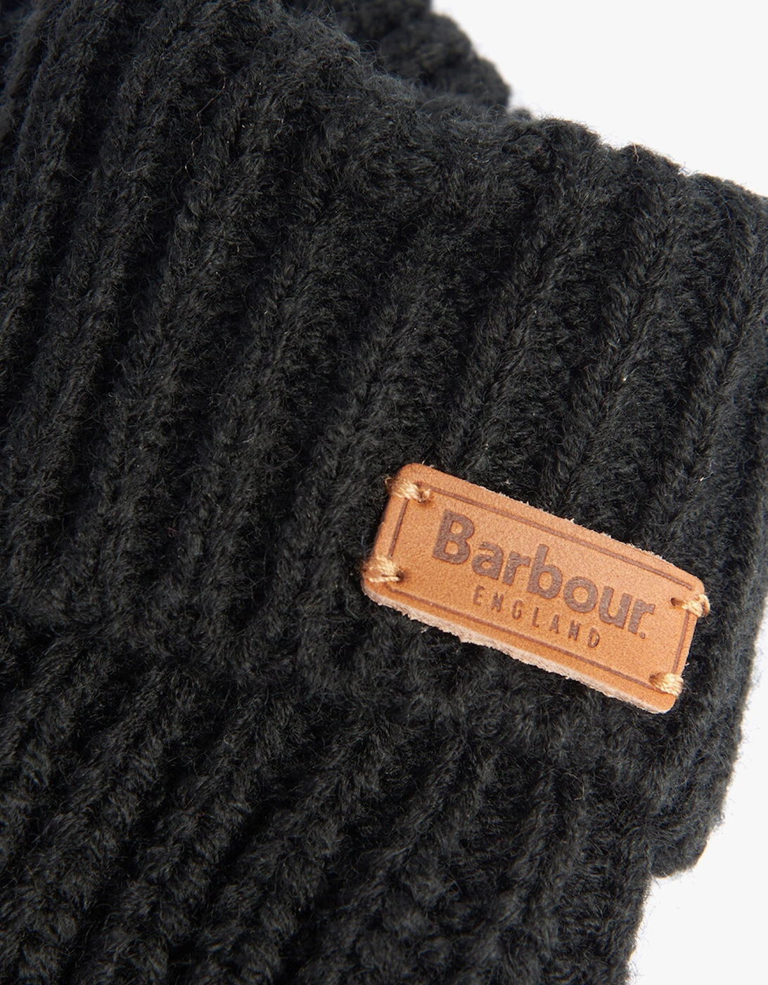 SALTBURN KNITTED Womens Gloves Black