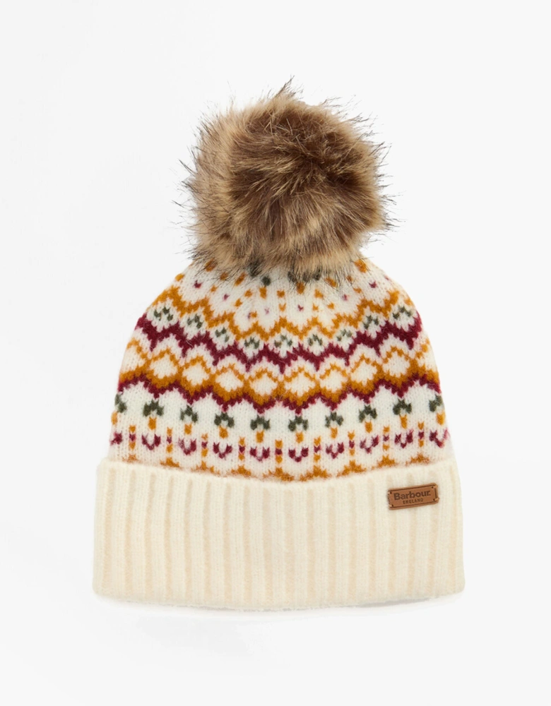 KINGSFORD FAIR ISLE Womens Beanie Cloud