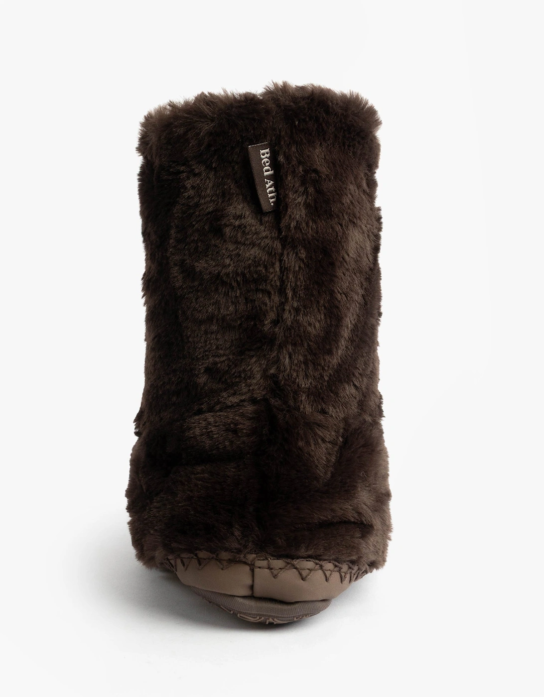MARILYN Womens Slipper Boots Dark Chocolate