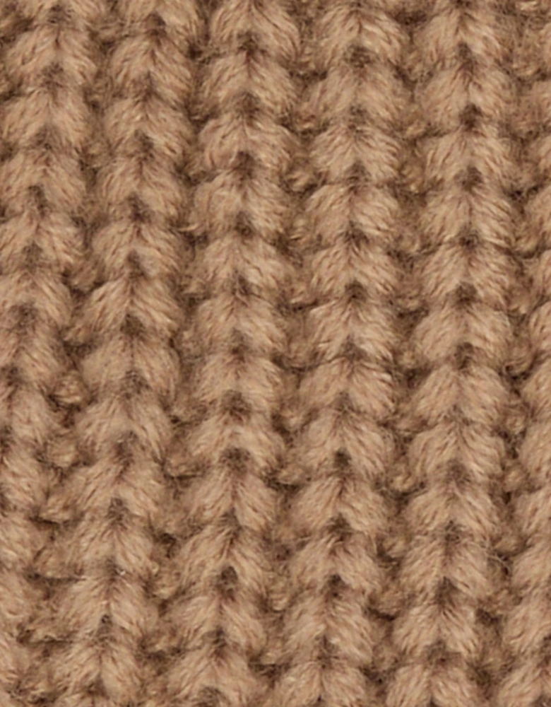 SALTBURN KNITTED Womens Gloves Mink