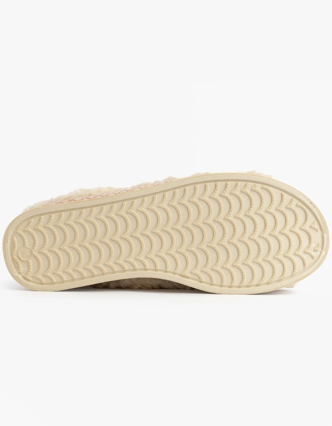 ALICIA Womens Mule Slippers Cream