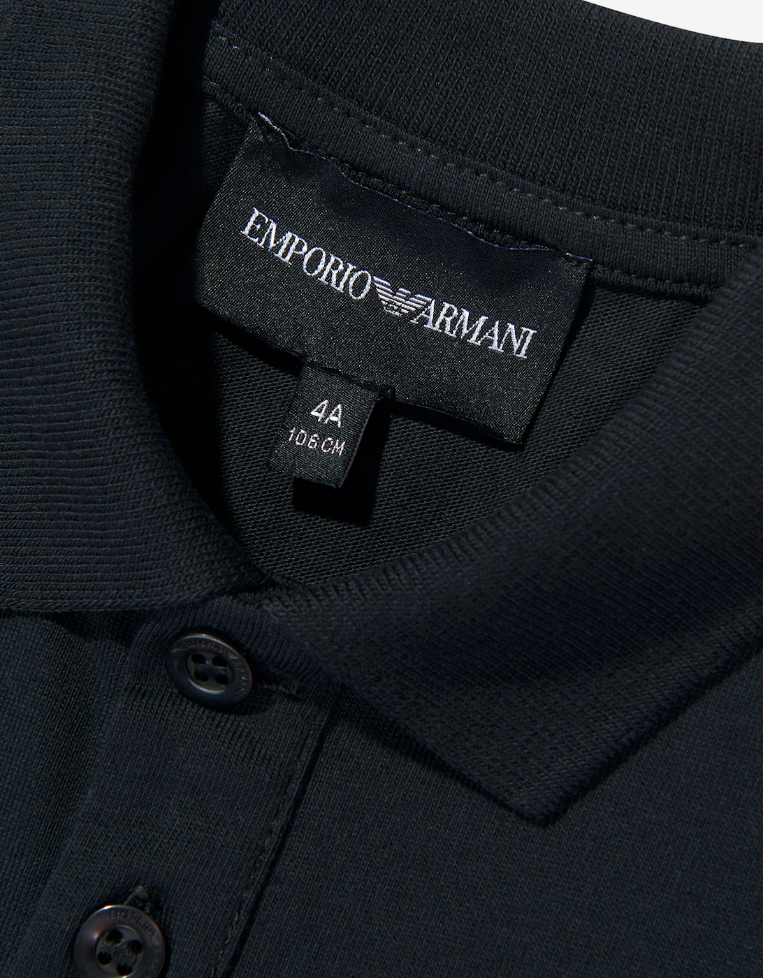 Boys Logo Pocket Polo Shirt in Navy