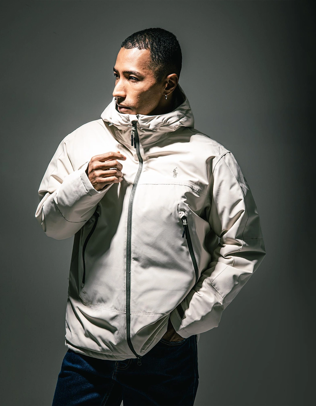 Insulated Hooded Windbreaker
