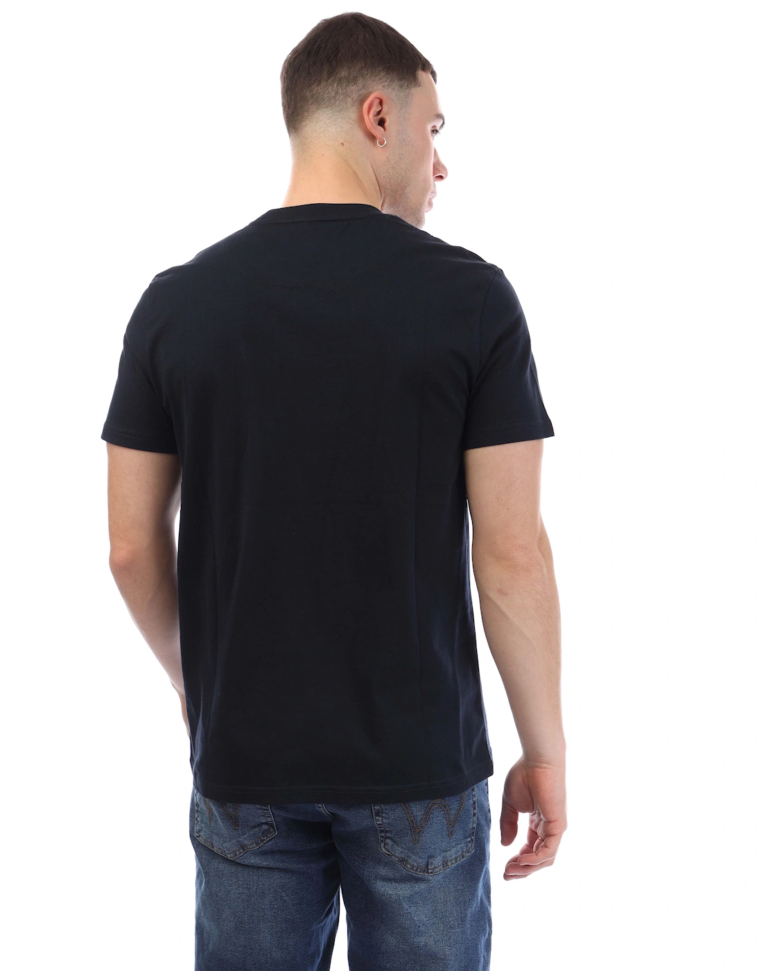 Mens Shareck Check T-Shirt