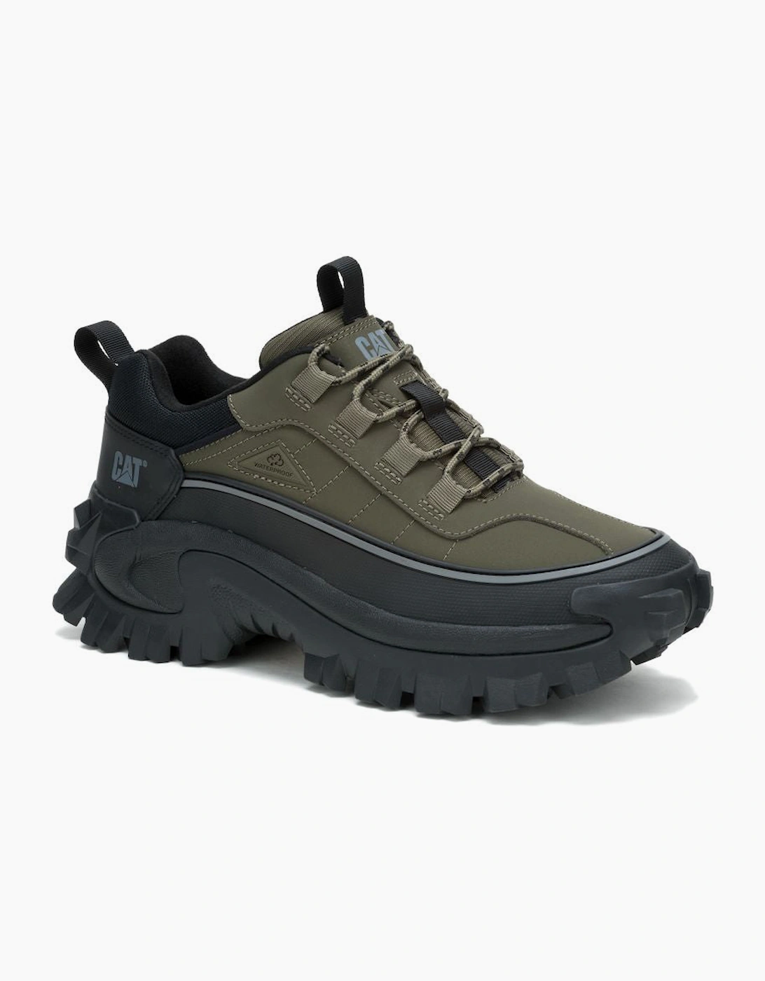 Caterpillar Intruder Galosh 2.0  Dark Olive/ Black Low WaterProof P111620 Unisex Shoes - Tan - Size: 5/5