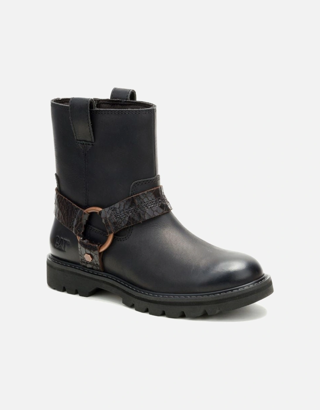 Caterpillar Caterpillar Women's Grader Harness  P312310 Womens Black Leather Boots