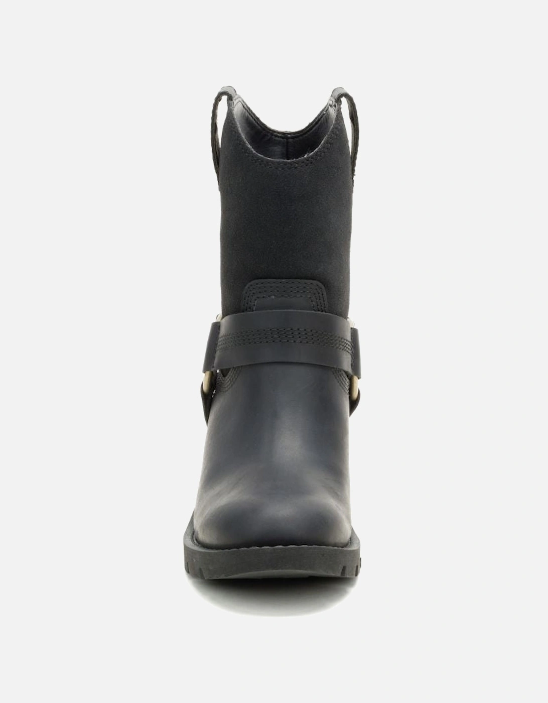 Rewrite  Harness   P312373 Womens Leather Black Boots