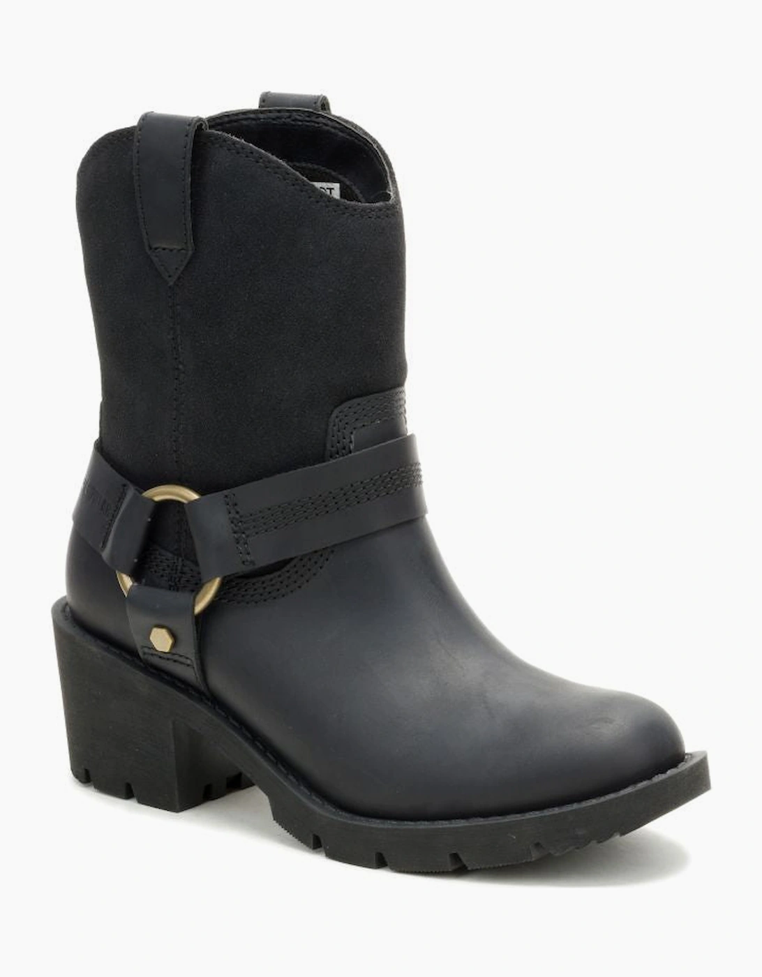 Caterpillar Caterpillar Women's Rewrite  Harness   P312373 Womens Black Leather Boots