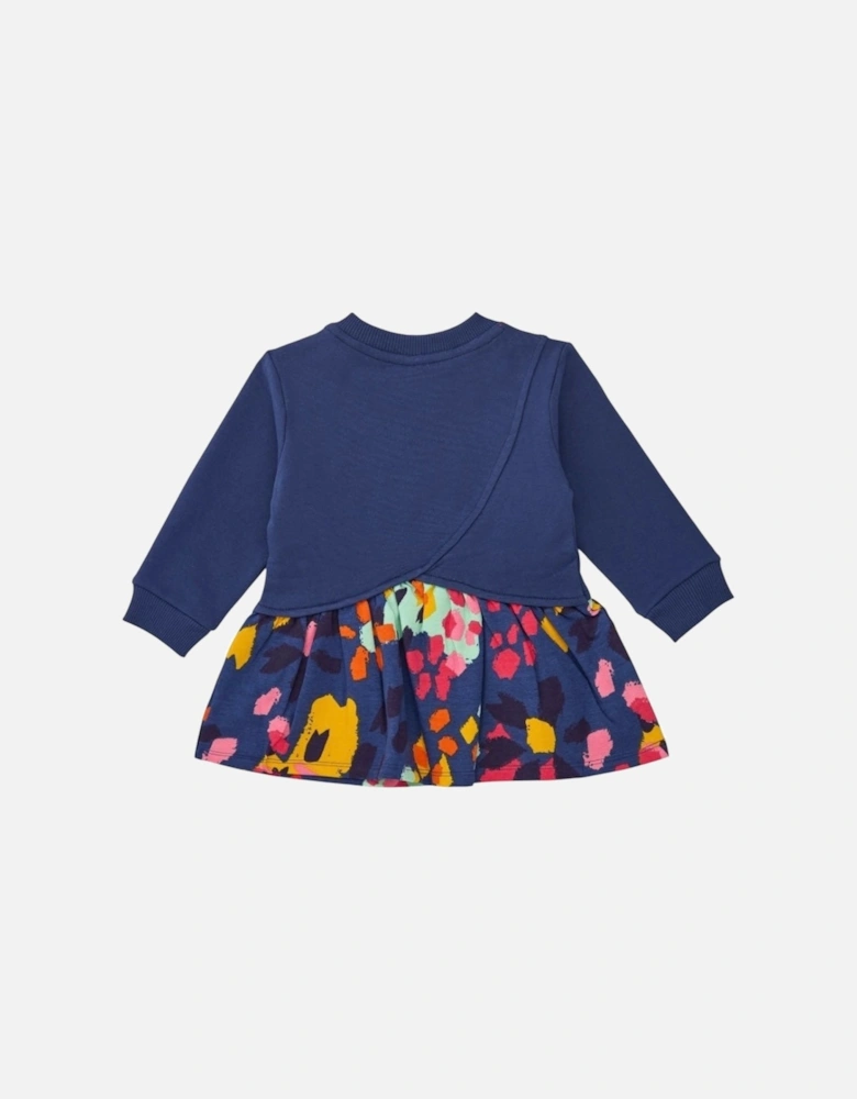 Girls Multicoloured Jumper Dress