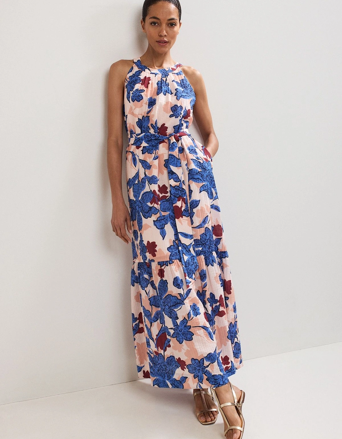 Runa Floral Maxi Dress, 2 of 1