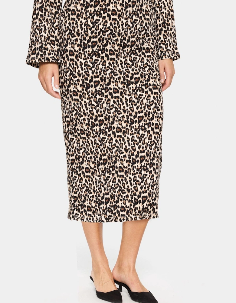 IlyssaSZ Elastic Waist Midi Skirt