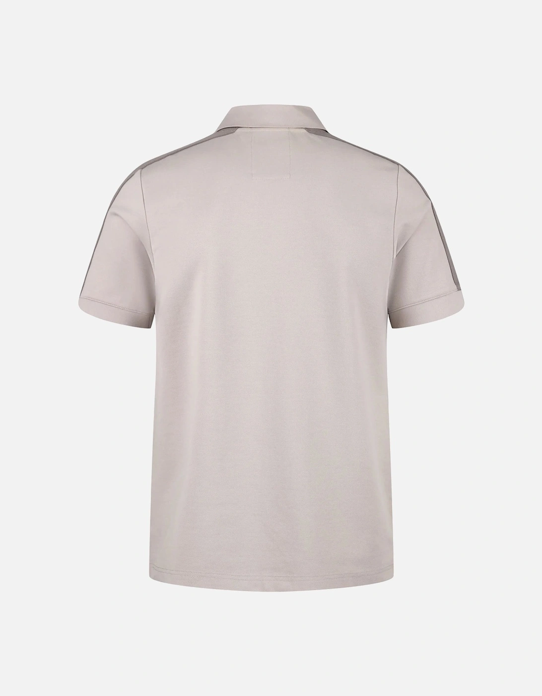 Luke1977 Caltech 1000 Zip Polo Shirt - Cement Concrete