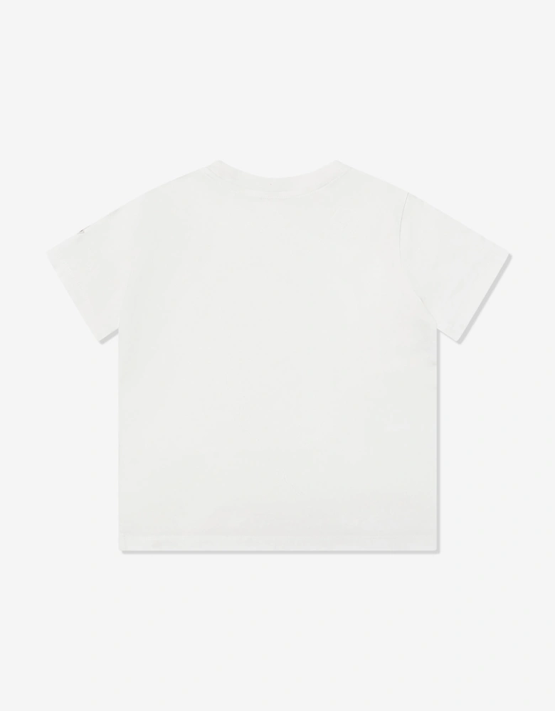 Enfant Boys Bear Print T-Shirt in Ivory