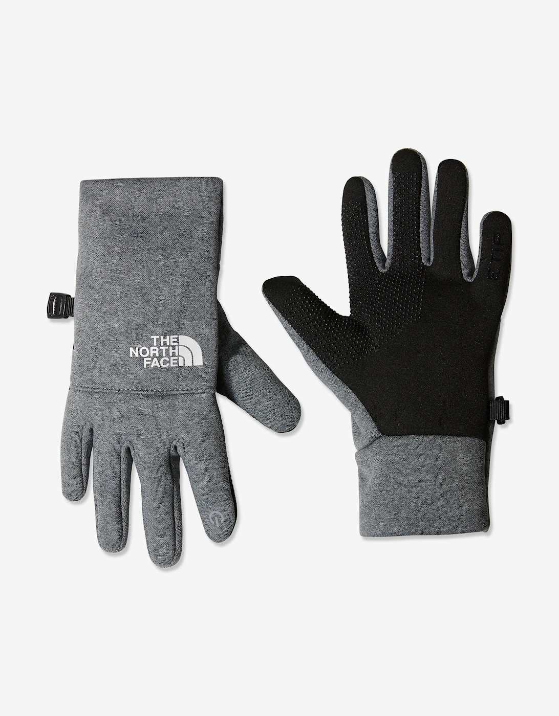 Girl's The North Face Kids Recycled Etip Gloves in Grey - Size: 12 - 13 yrs