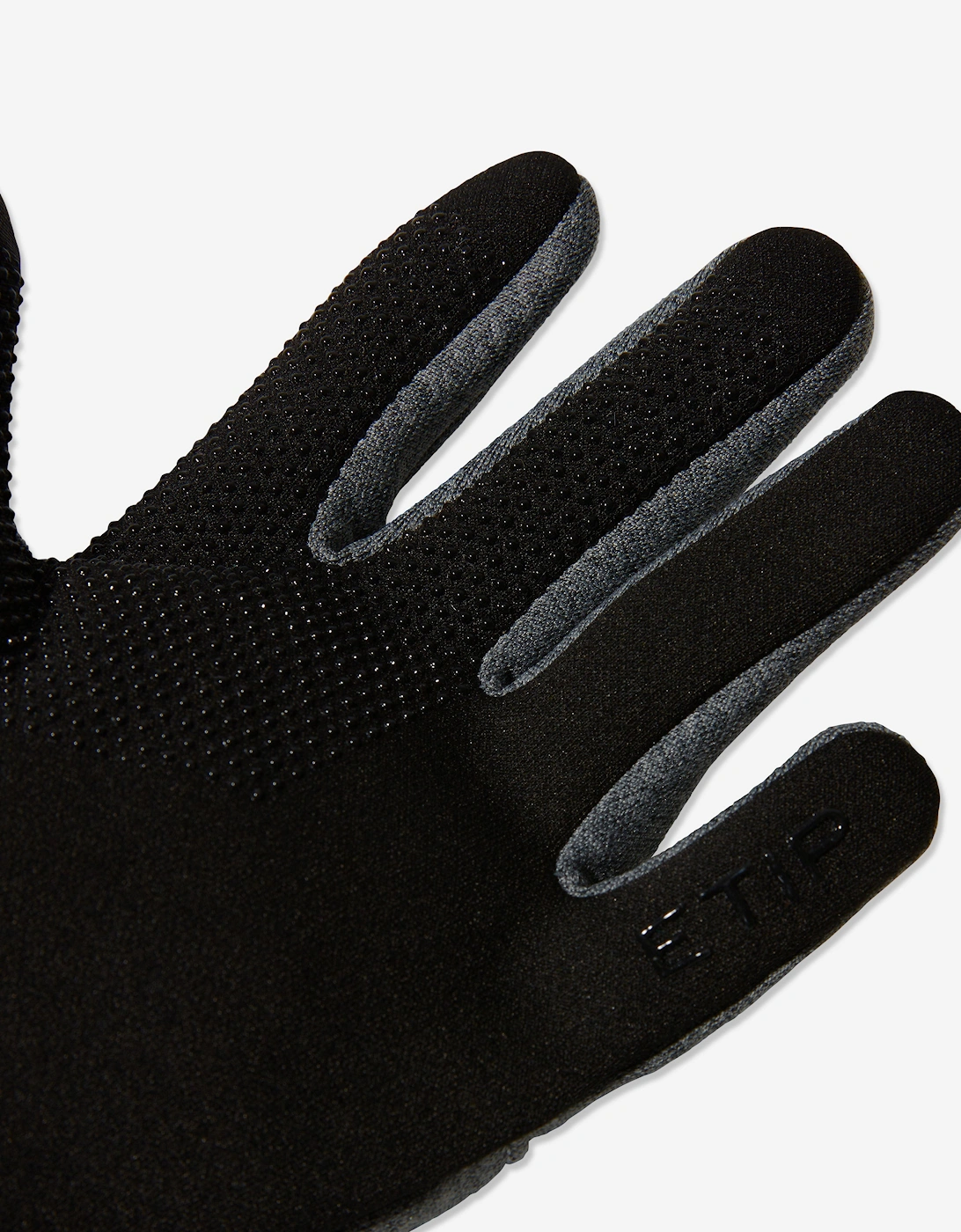 Kids Recycled Etip Gloves in Grey