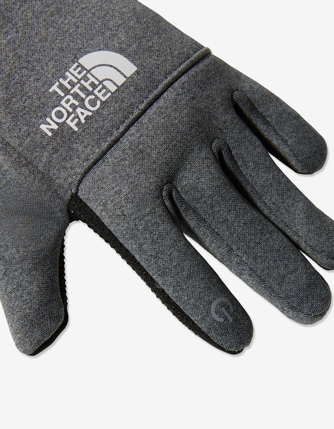 Kids Recycled Etip Gloves in Grey