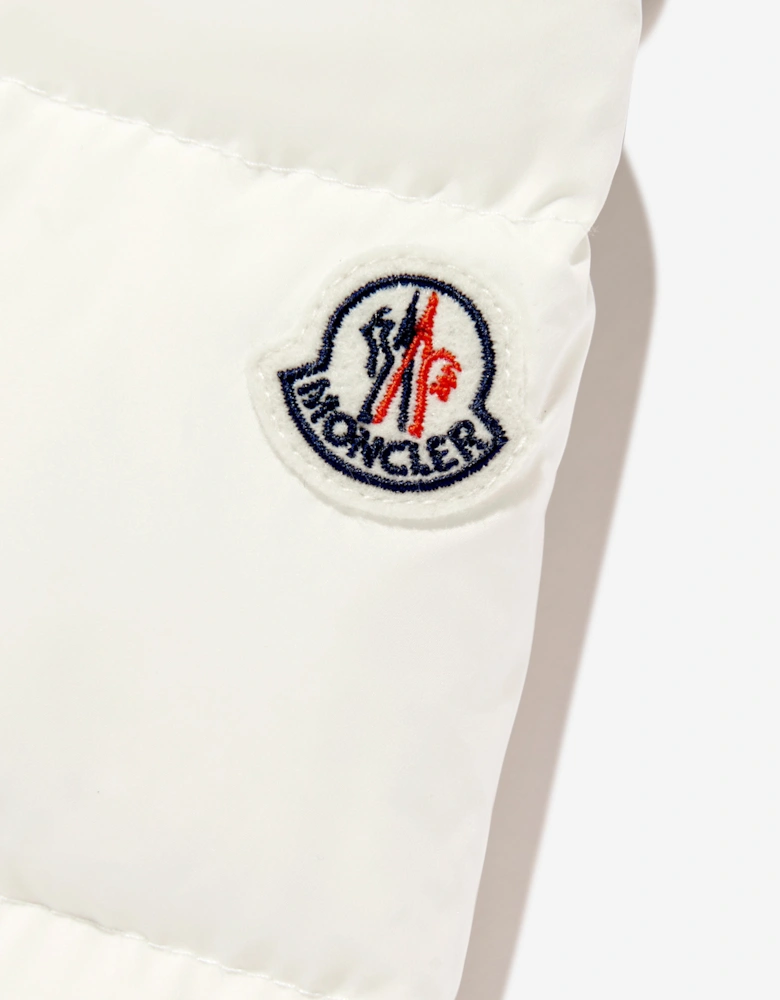 Enfant Baby Girls Laurie Down Padded Jacket in Ivory