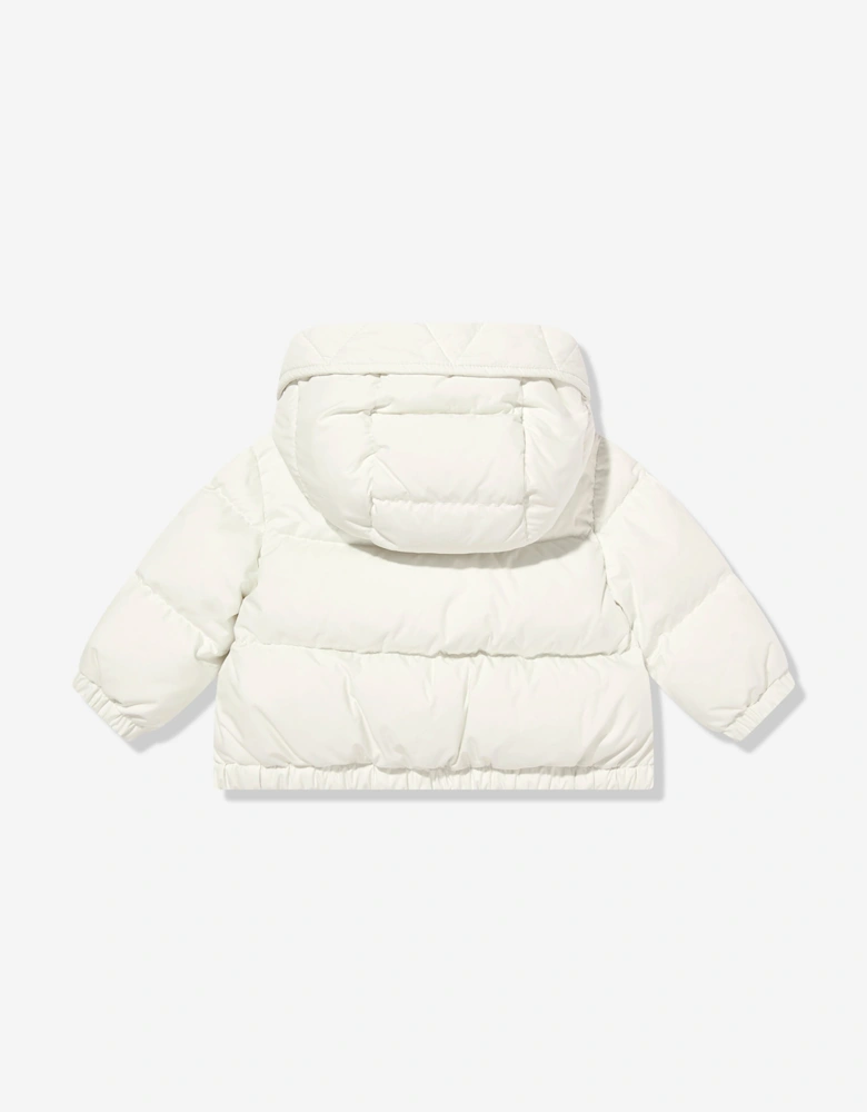 Enfant Baby Girls Laurie Down Padded Jacket in Ivory