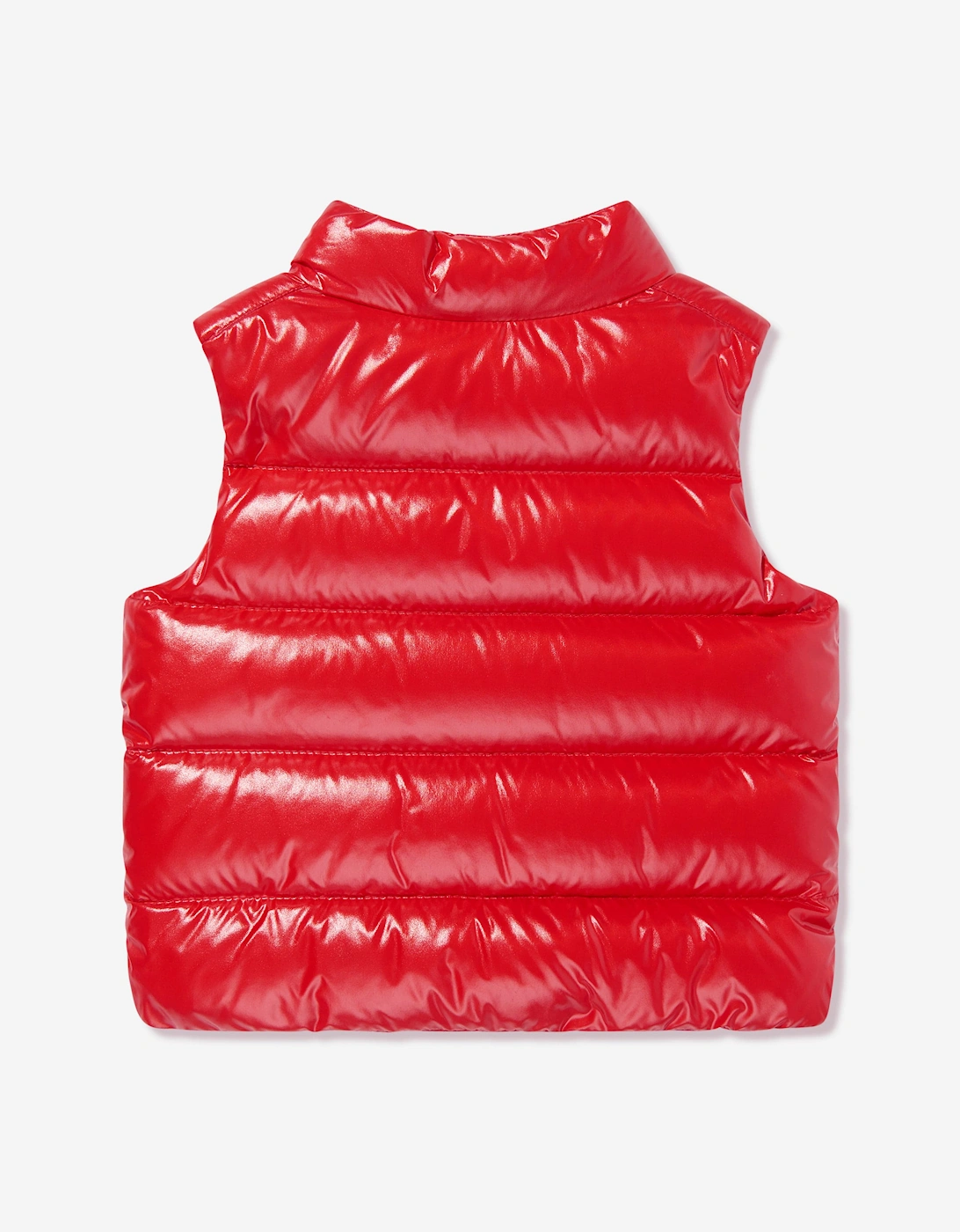 Enfant Baby Boys Bernard Down Padded Gilet in Red