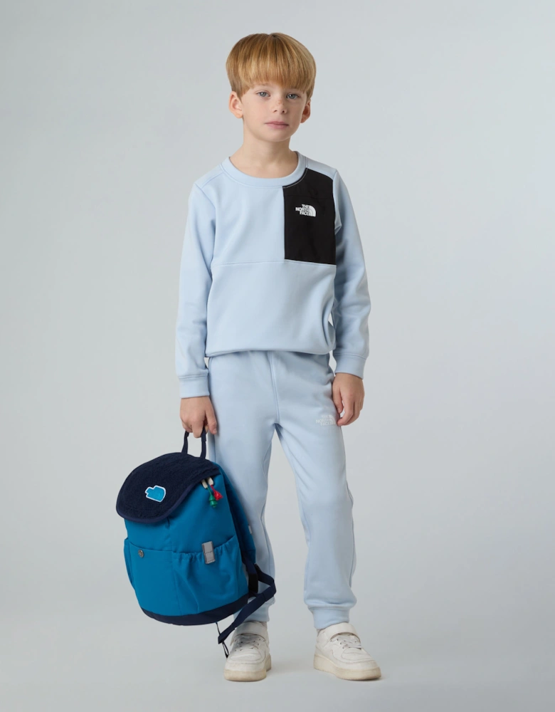 Kids Performance Fleece Tracksuit in Blue