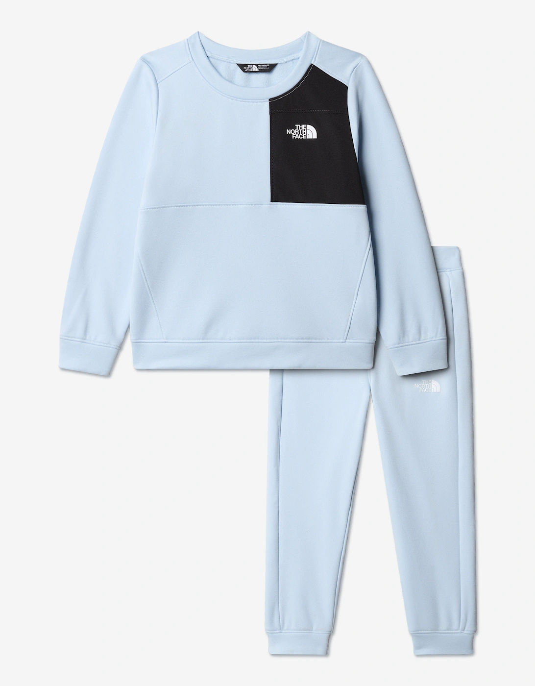 Kids Performance Fleece Tracksuit in Blue, 6 of 5