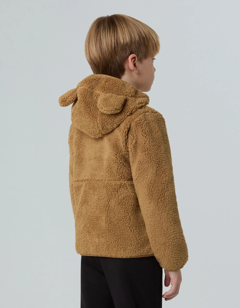 Kids Campshire Full Zip Hoodie in Brown