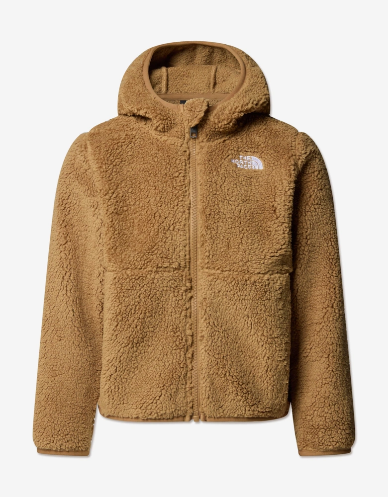 Kids Campshire Full Zip Hoodie in Brown