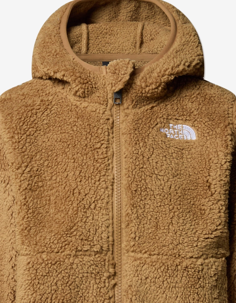 Kids Campshire Full Zip Hoodie in Brown