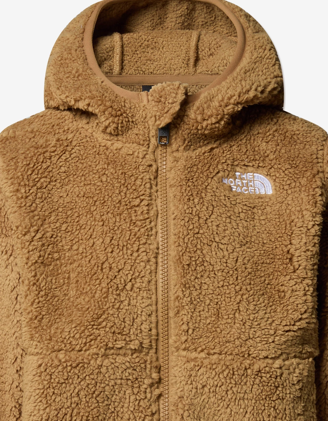Kids Campshire Full Zip Hoodie in Brown