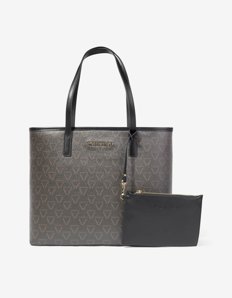 Lady Re Tote Bag in Brown (36cm)