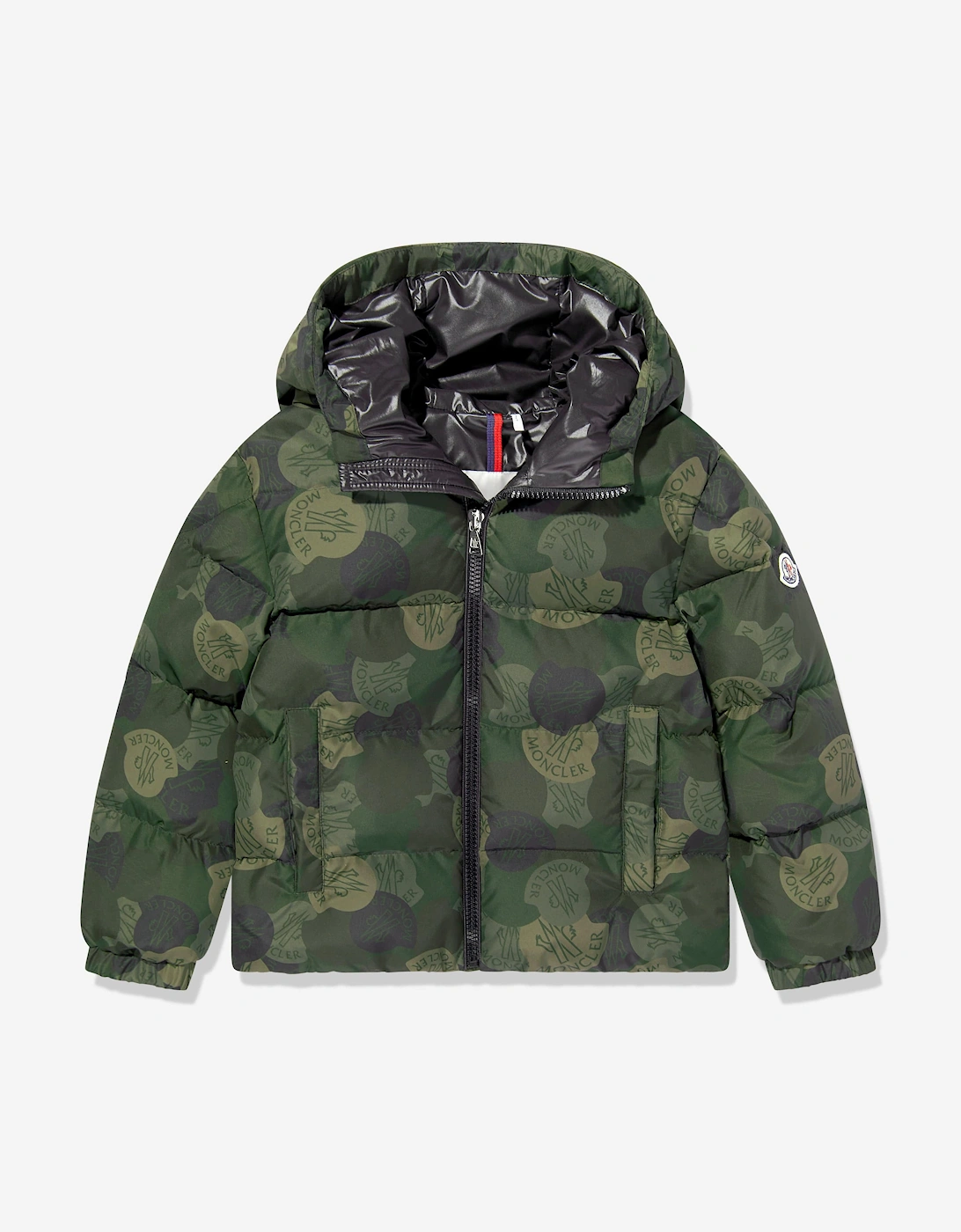 Enfant Boys Escer Down Padded Jacket in Green, 5 of 4