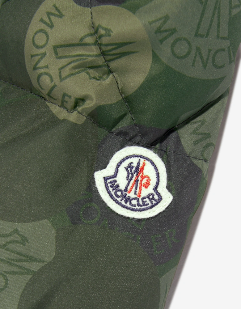 Enfant Boys Escer Down Padded Jacket in Green