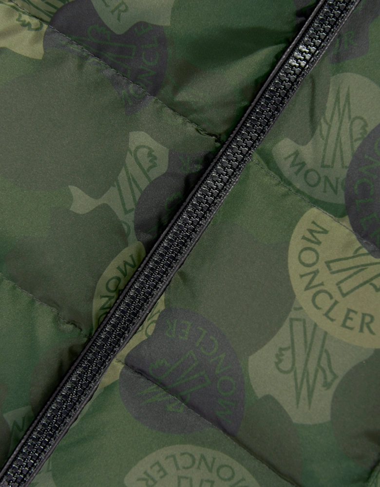 Enfant Boys Escer Down Padded Jacket in Green