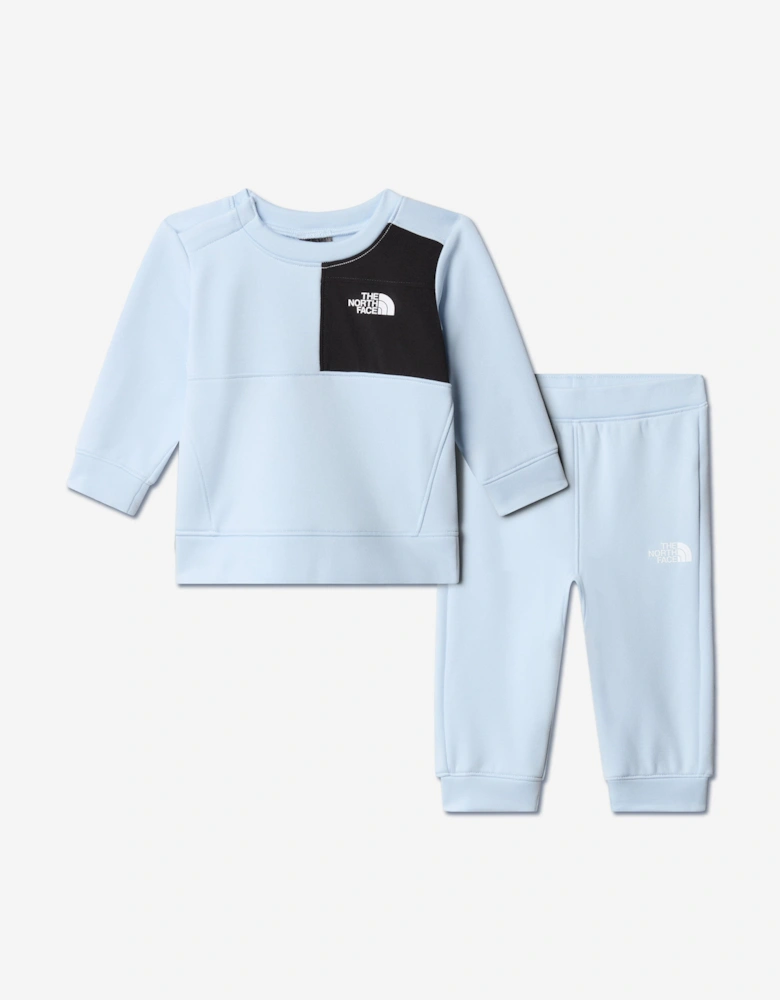 Baby Performance Fleece Tracksuit in Blue