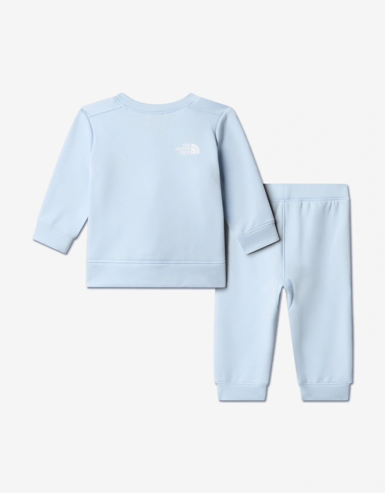 Baby Performance Fleece Tracksuit in Blue