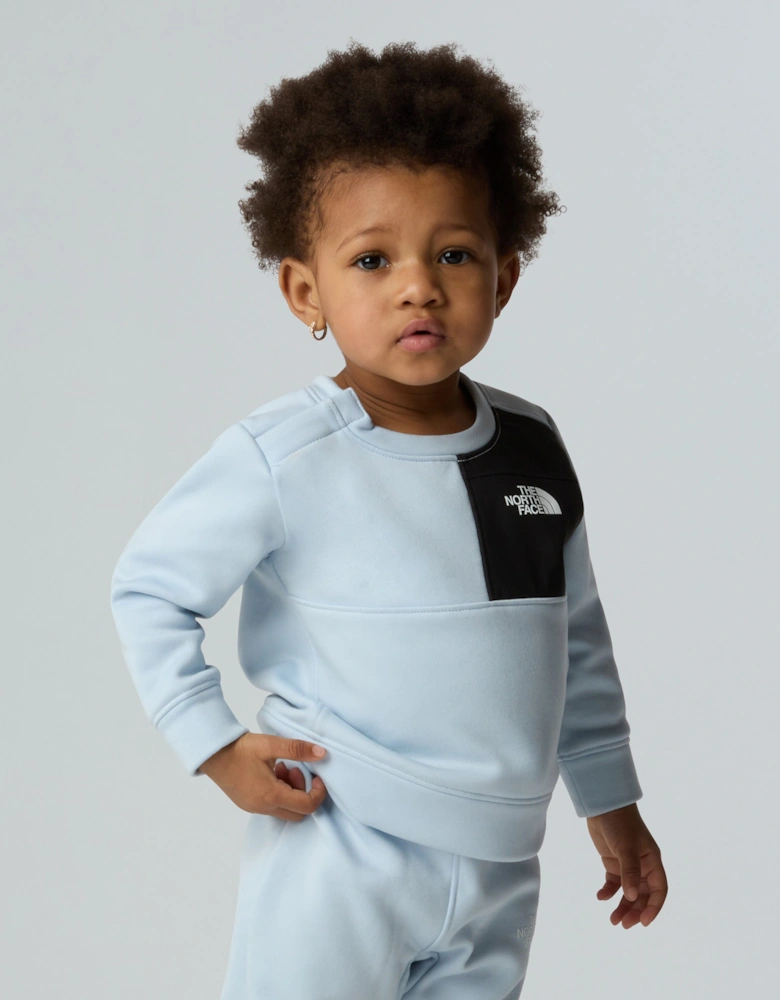 Baby Performance Fleece Tracksuit in Blue