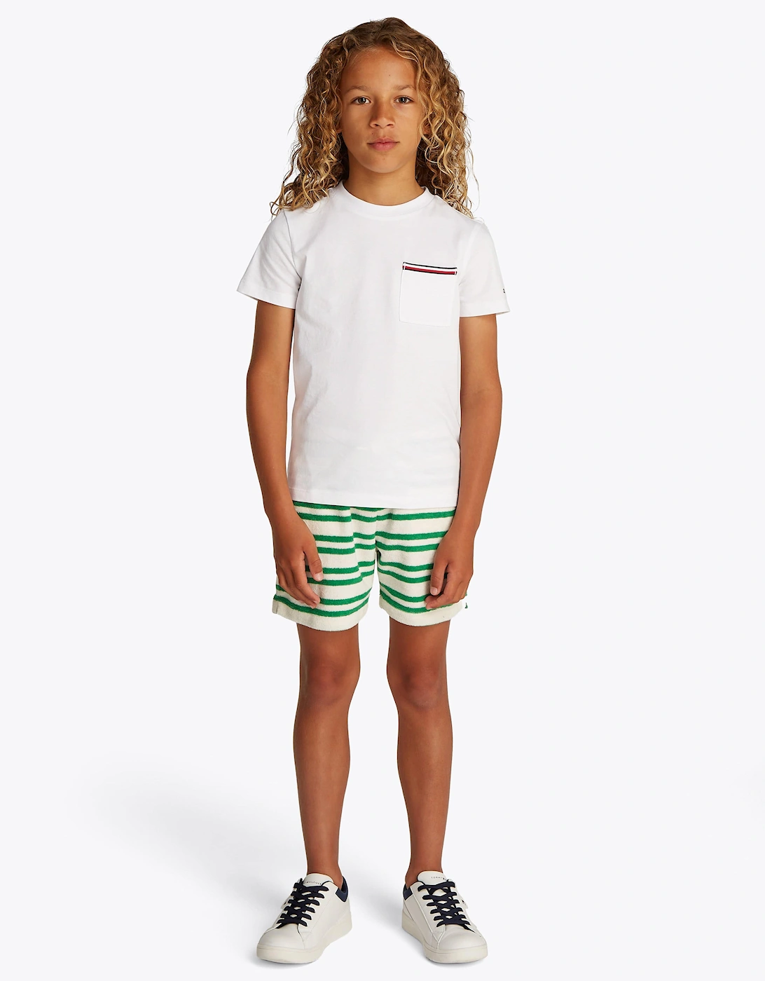 Boys Pocket T-Shirt in White