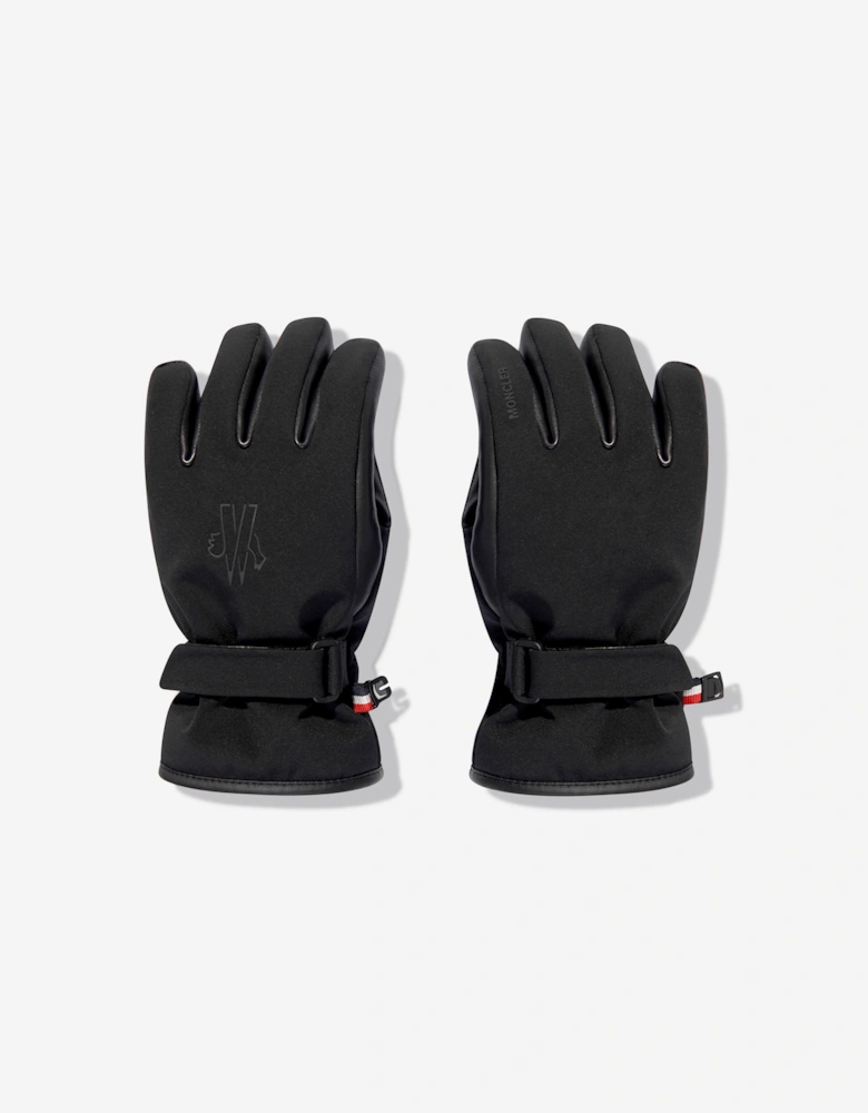 Enfant Kids Grenoble Ski Gloves in Black