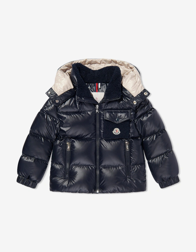 Enfant Boys Yule Down Padded Jacket in Navy