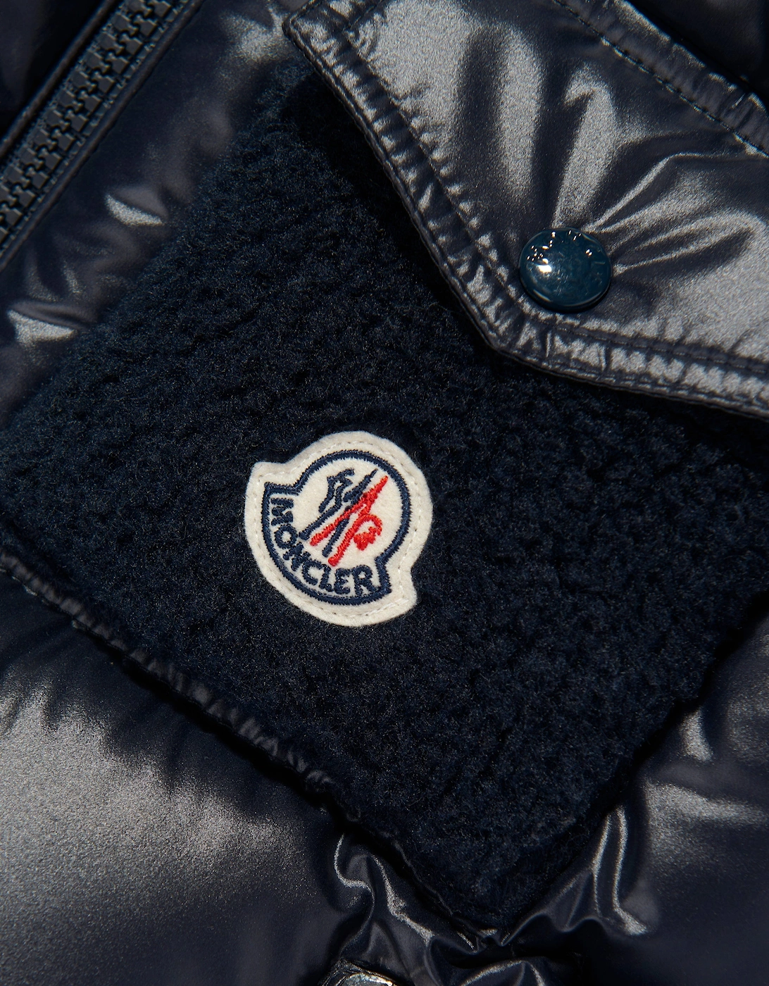 Enfant Boys Yule Down Padded Jacket in Navy