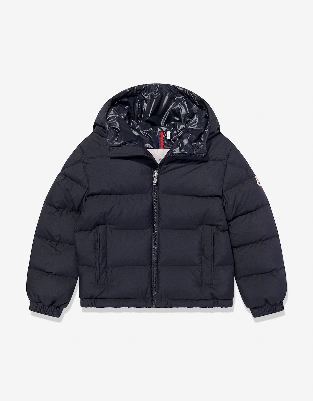 Enfant Boys Taidu Down Padded Jacket in Navy, 5 of 4