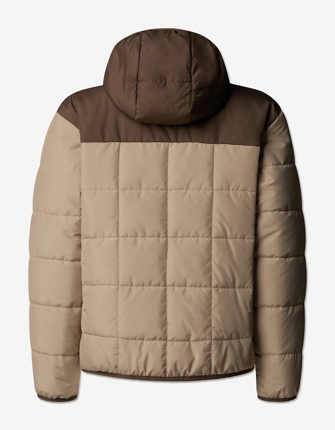 Boys Reversible Shasta Hooded Jacket in Beige