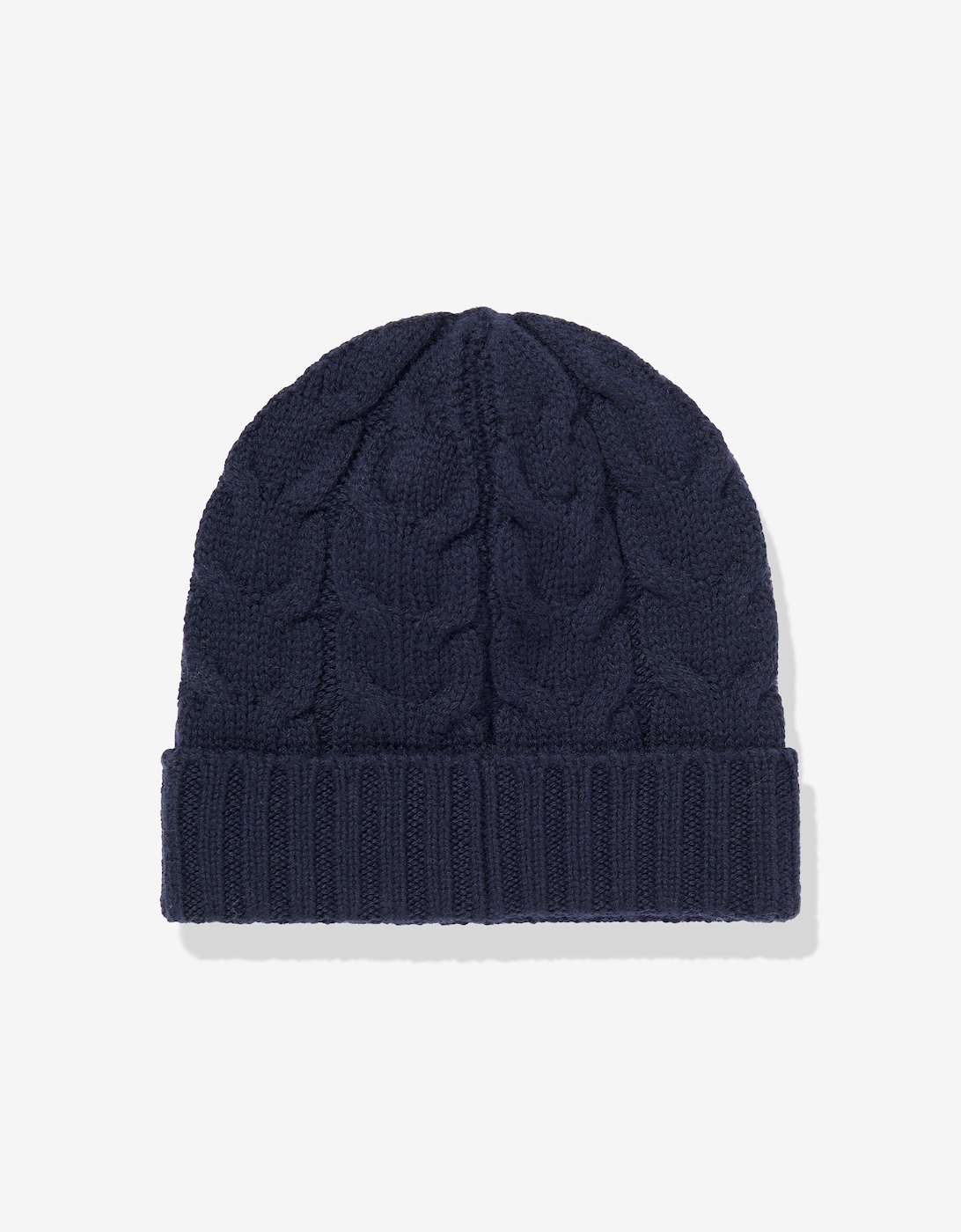 Enfant Boys Wool Knit Beanie Hat in Navy