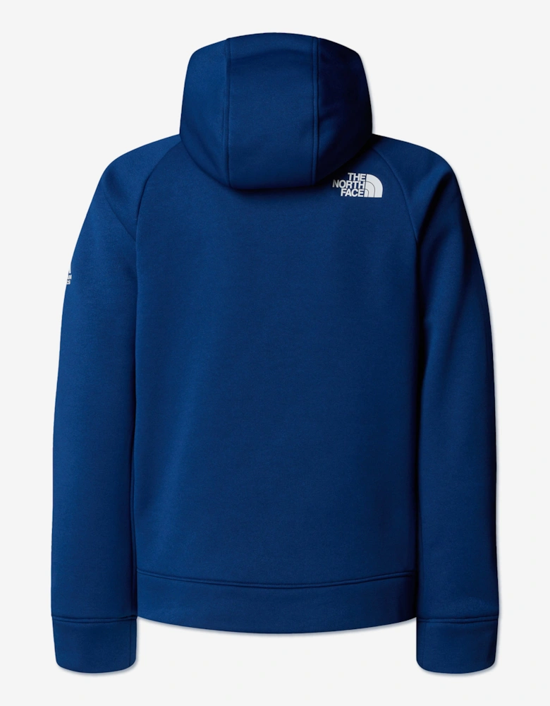Boys Mountain Athletics Full Zip Hoodie in Blue
