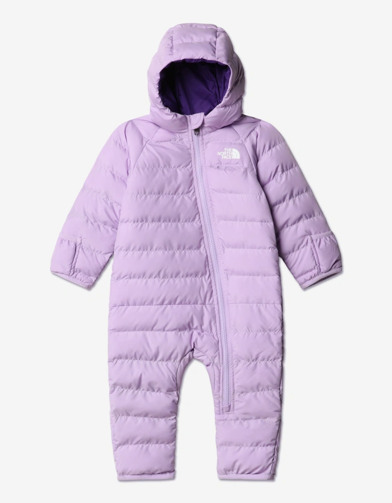 Baby Perrito Snowsuit in Purple